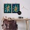 Stupell Industries Prowling Tiger Sitting Tiger Jungle 2 pc Framed Floater Canvas Wall Art Set Design by Yvette St. Amant